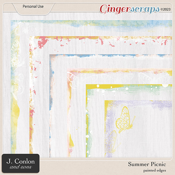 Summer Picnic | Painted Edges