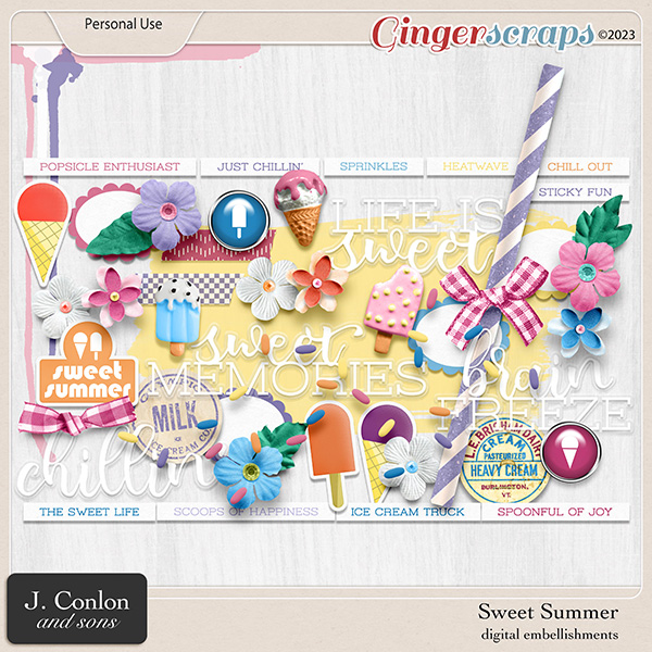 Sweet Summer | Embellishments