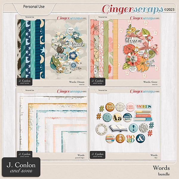 Words Bundle by J. Conlon and Sons