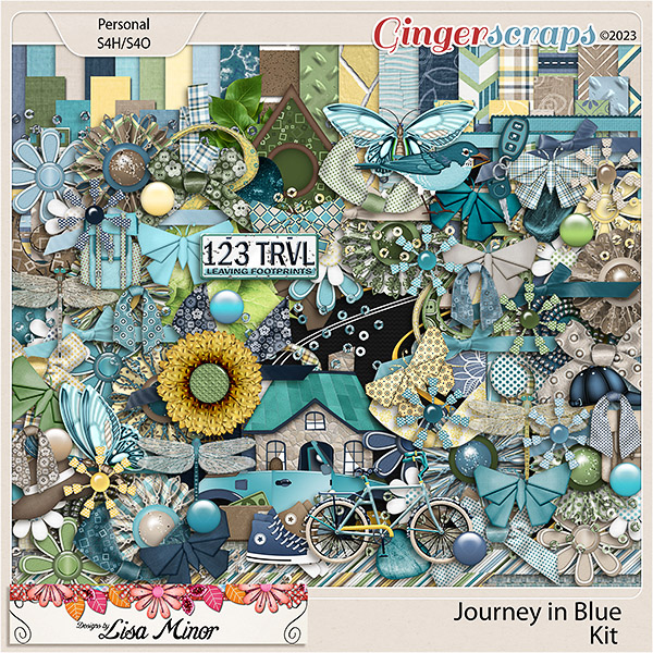 Journey in Blue from Designs by Lisa Minor