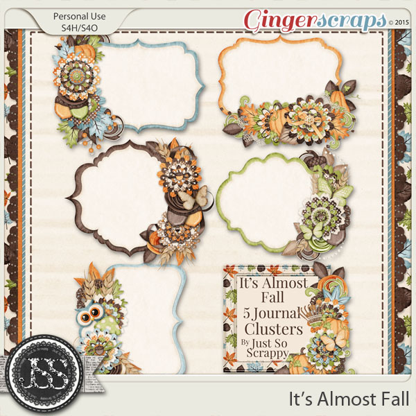 It's Almost Fall Journal Cluster Cards