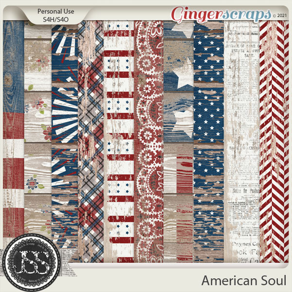 American Soul Worn Wood Papers