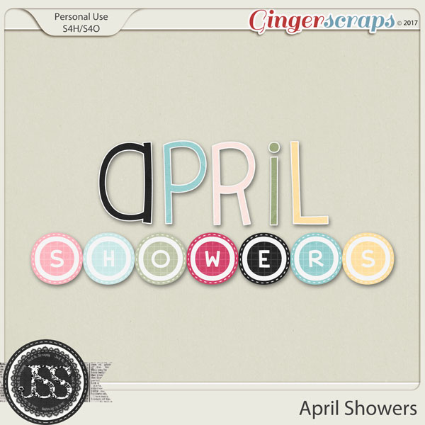 April Showers Alphabets