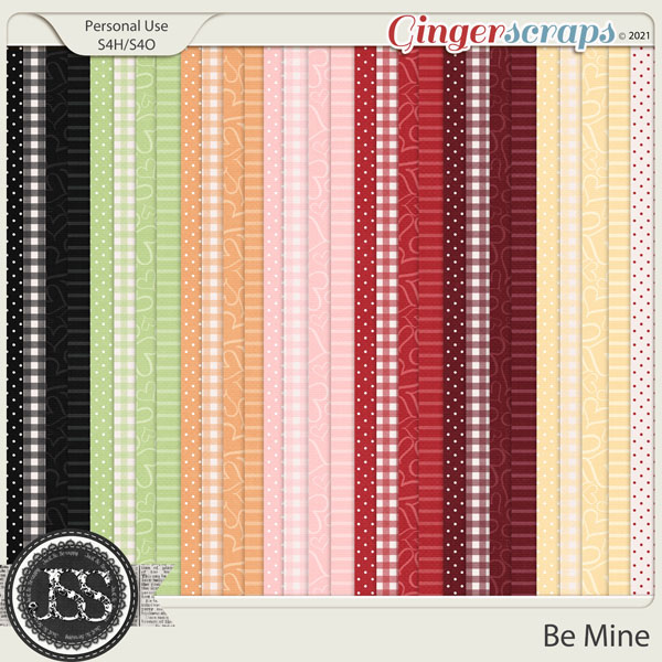 Be Mine Pattern Papers
