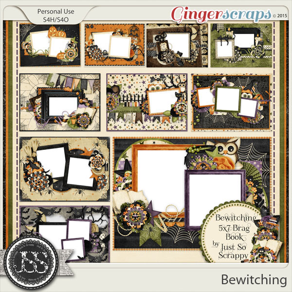 Bewitching 5x7 Brag Book