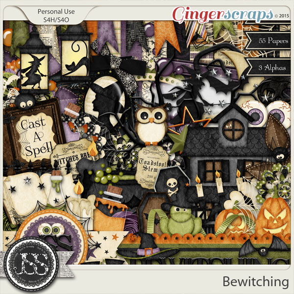 Bewitching Digital Scrapbooking Kit