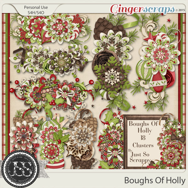 Boughs Of Holly Clusters