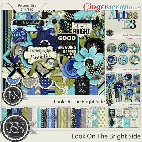 Look On The Bright Side Digital Scrapbooking Bundle