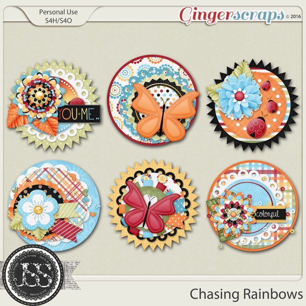 Chasing Rainbows Cluster Seals