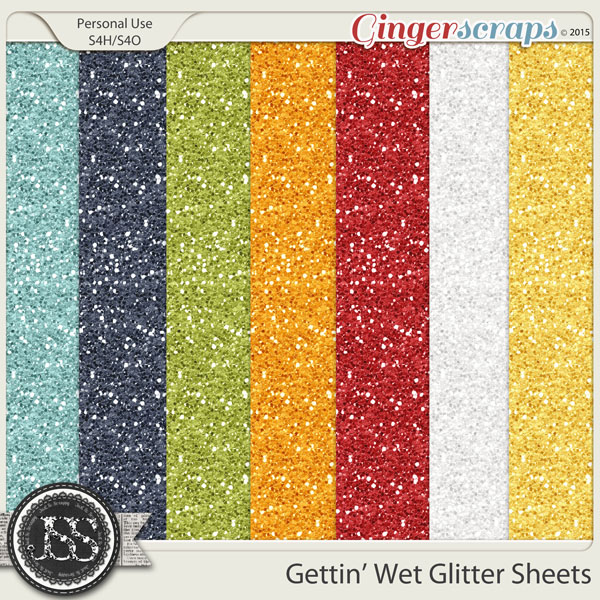 Gettin Wet Glitter Sheets