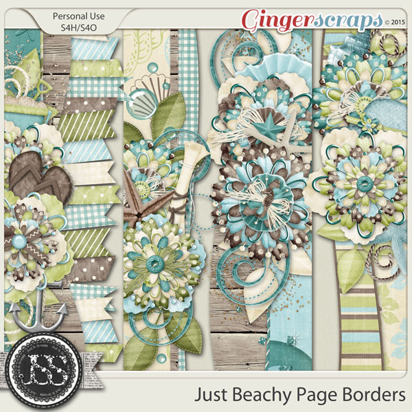 Just Beachy Page Borders