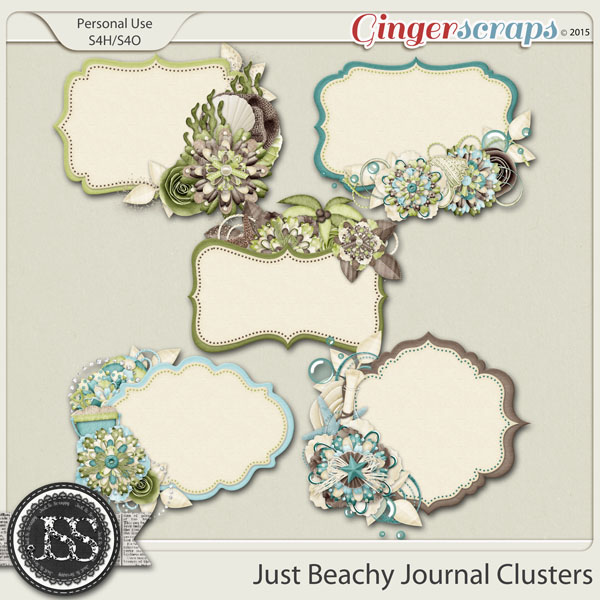 Just Beachy Journal Clusters 