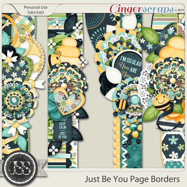 Just Be You Page Borders