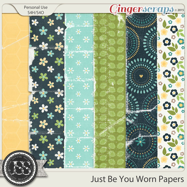 Just Be You Worn Papers