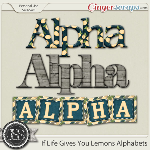 If Life Gives You Lemons Alphabets