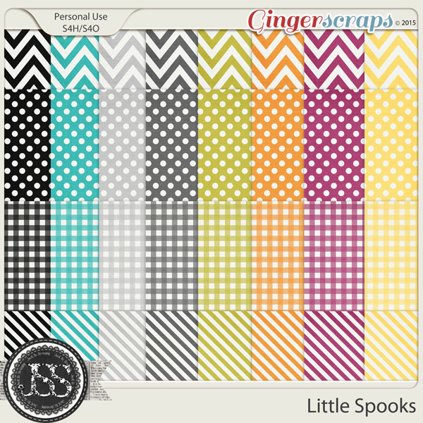 Little Spooks Pattern Papers