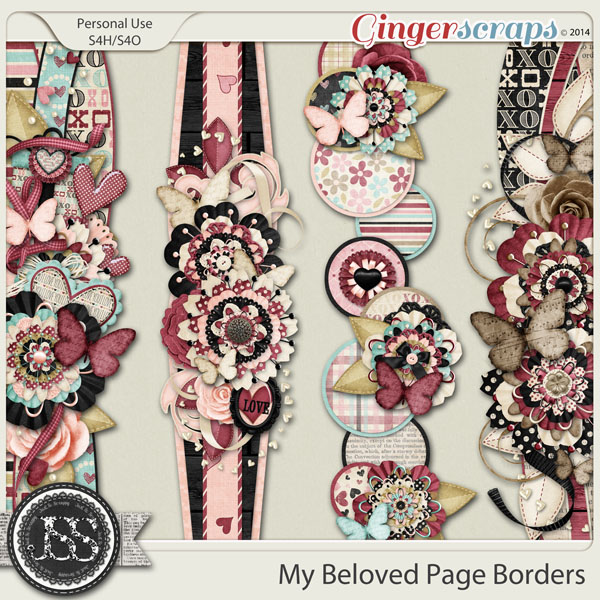 My Beloved Page Borders