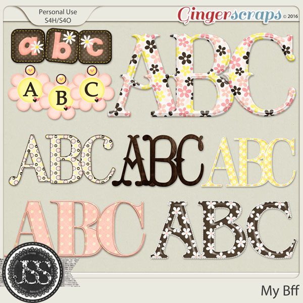 My Bff Alphabets