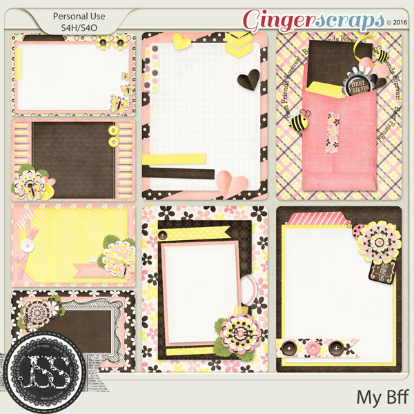 My Bff Journal and Pocket Scrapbooking Cards