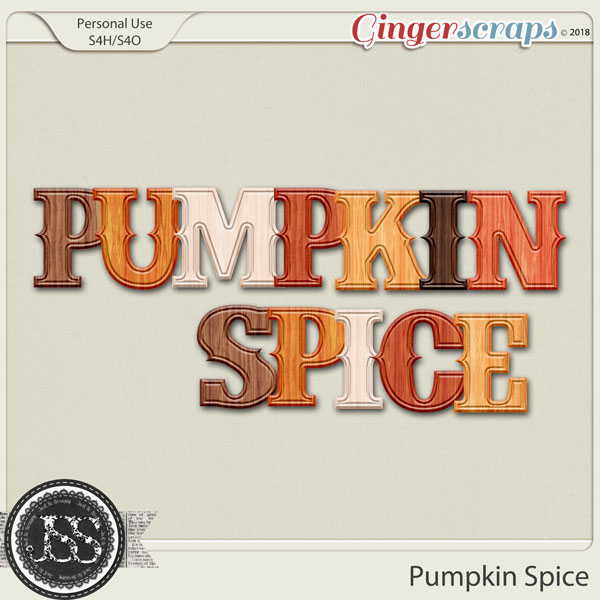 Pumpkin Spice Alphabets