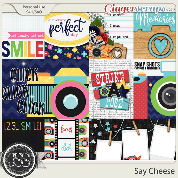 Say Cheese Pocket Scrap Cards