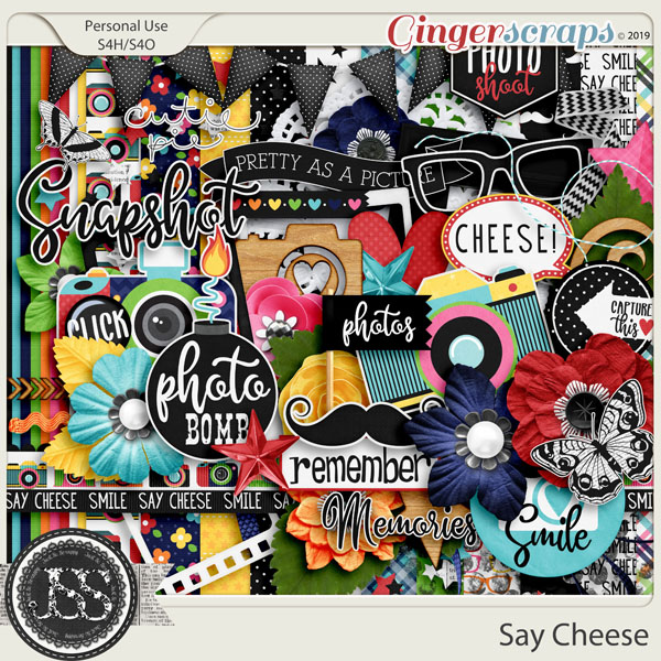 Say Cheese Digital Scrapbook Kit