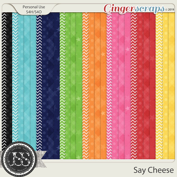 Say Cheese Pattern Papers