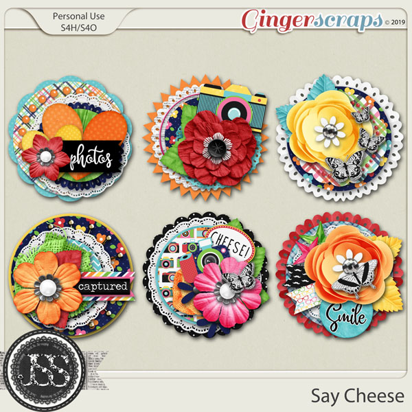 Say Cheese Cluster Seals
