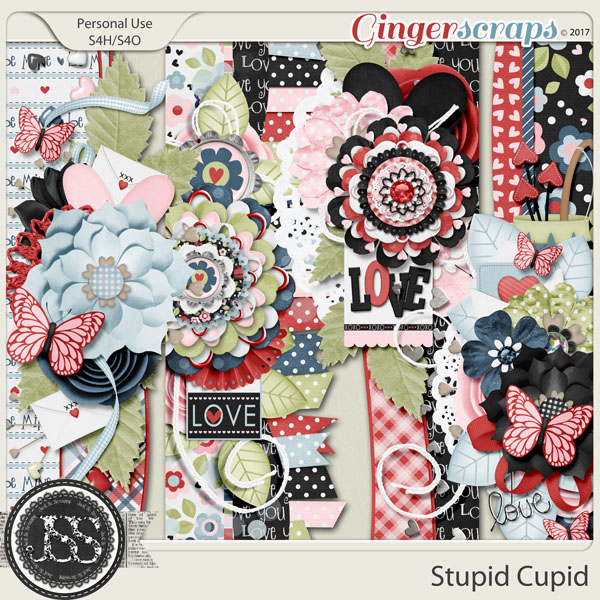 Stupid Cupid Page Borders