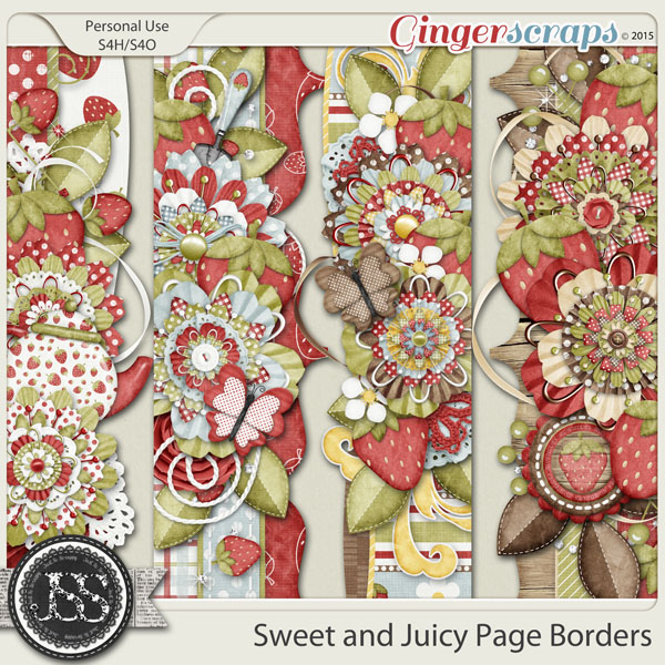 Sweet And Juicy Page Borders