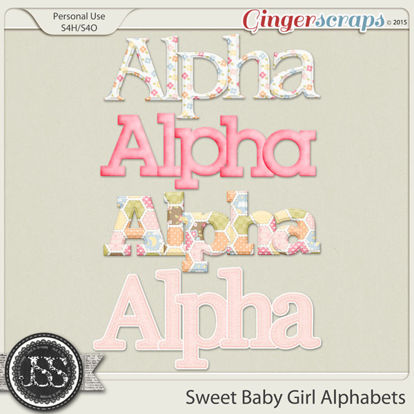 Sweet Baby Girl Alphabets