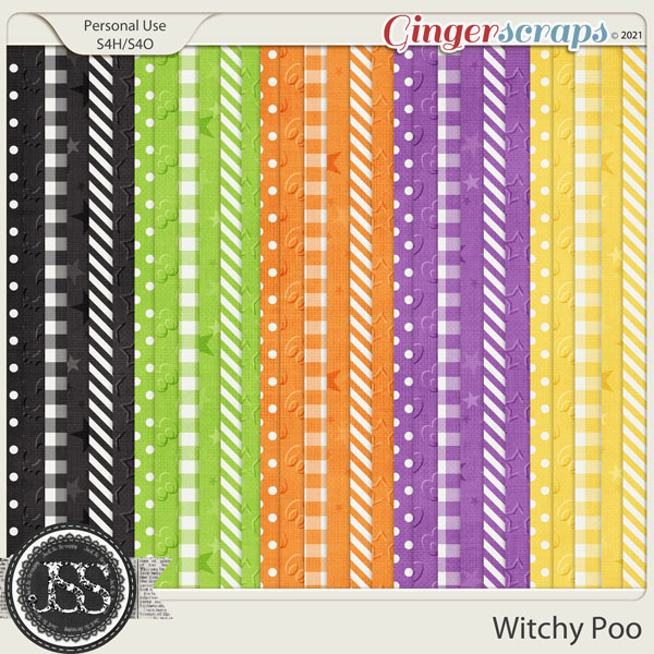 Witchy Poo Pattern Papers 