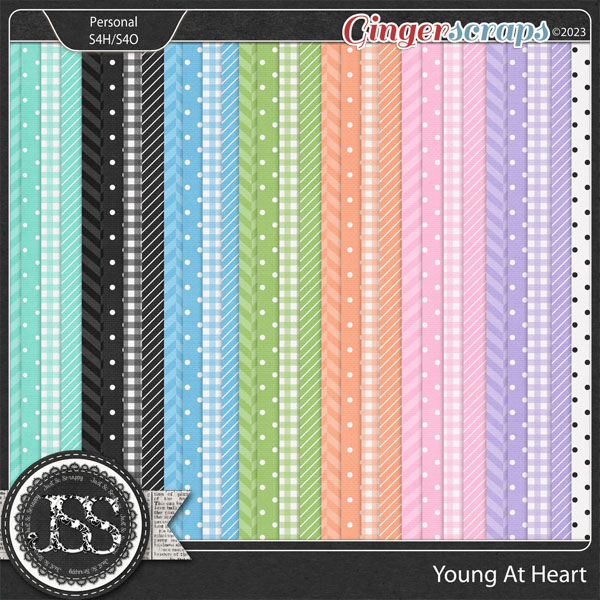 Young At Heart Pattern Papers