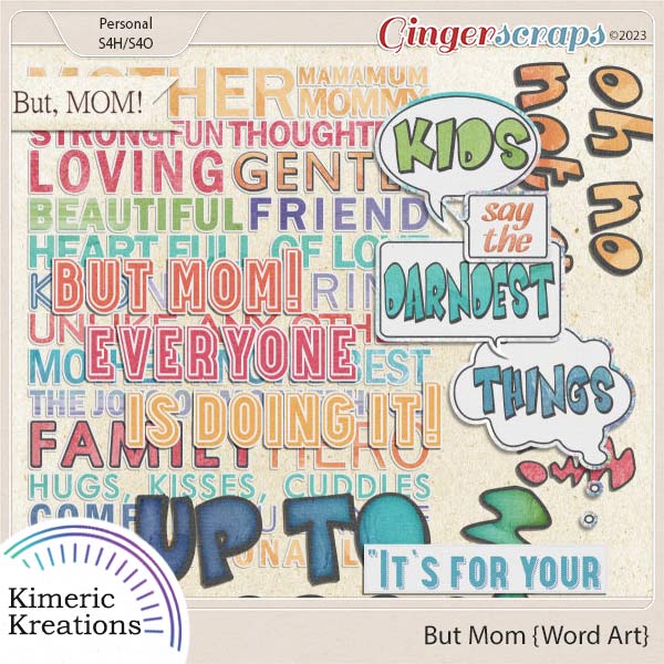 But Mom Word Art by Kimeric Kreations 