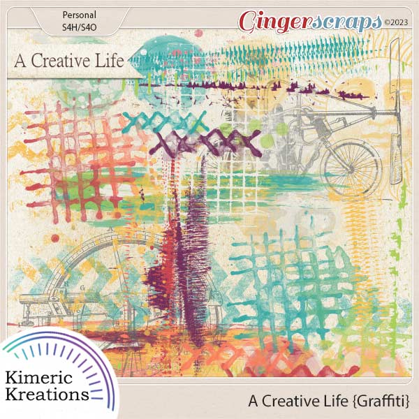A Creative Life Graffiti by Kimeric Kreations  