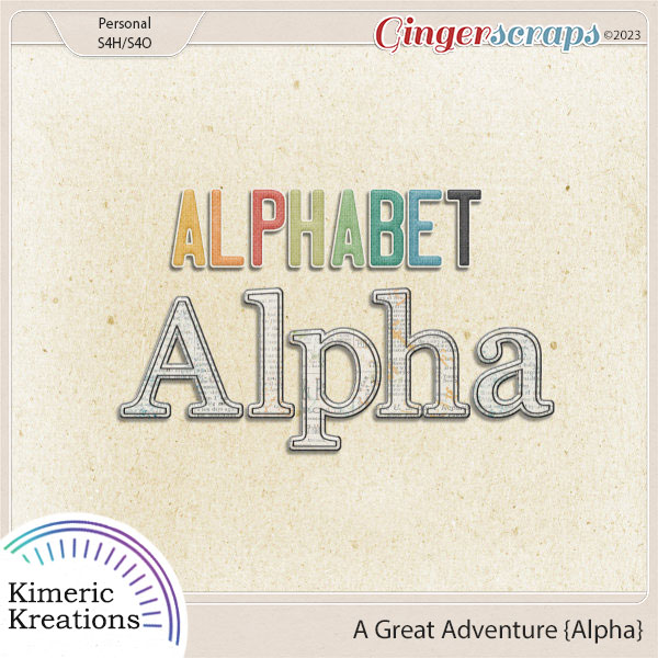 A Great Adventure Alpha by Kimeric Kreations