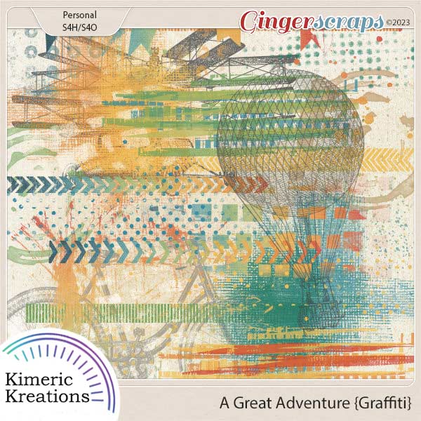 A Great Adventure Graffiti by Kimeric Kreations 