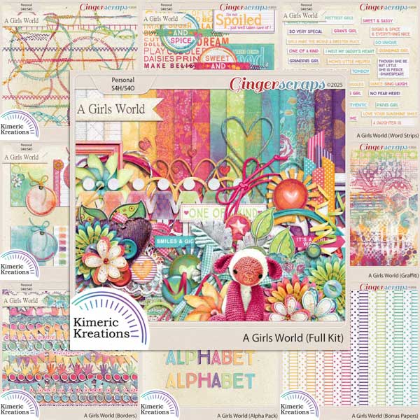 A Girls World Collection by Kimeric Kreations