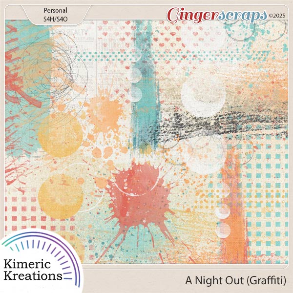 A Night Out Graffiti by Kimeric Kreations