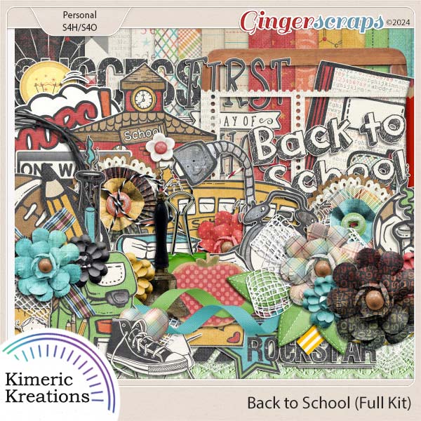 Back to School Full Kit by Kimeric Kreations