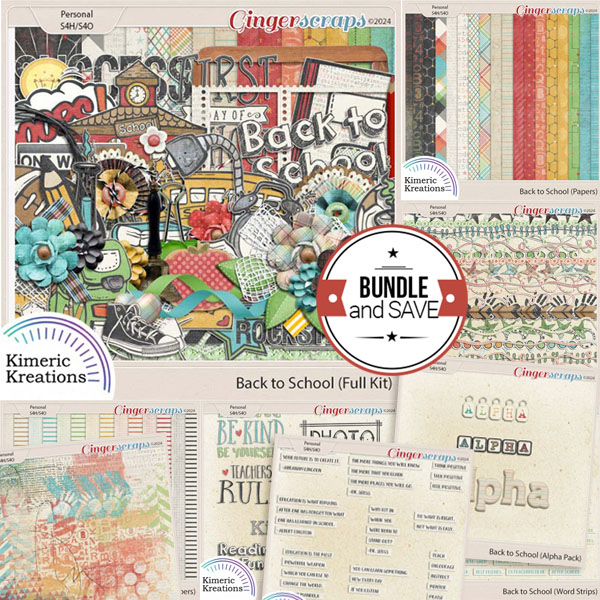 Back to School Collection by Kimeric Kreations