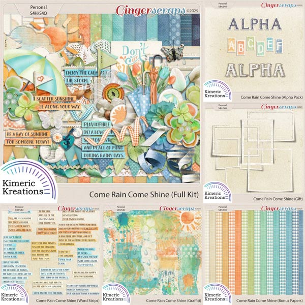 Come Rain Come Shine Collection by Kimeric Kreations