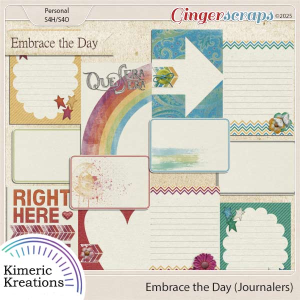 Embrace the Day Journalers by Kimeric Kreations