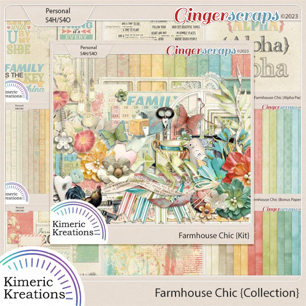 Farmhouse Chic Collection by Kimeric Kreations   