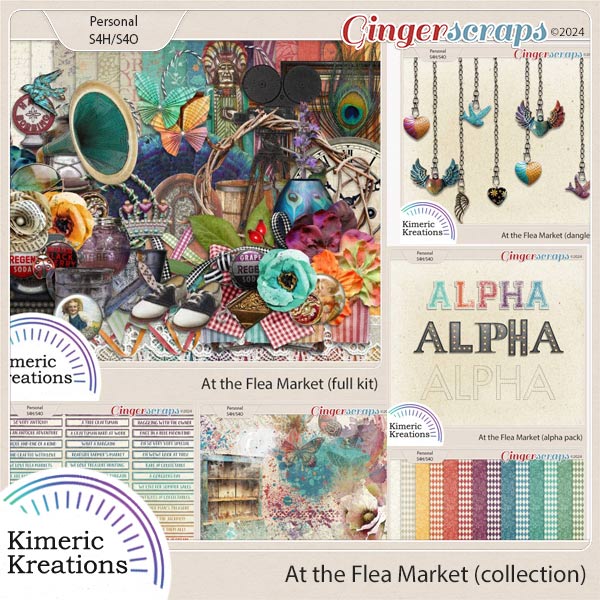 At the Flea Market Collection by Kimeric Kreations