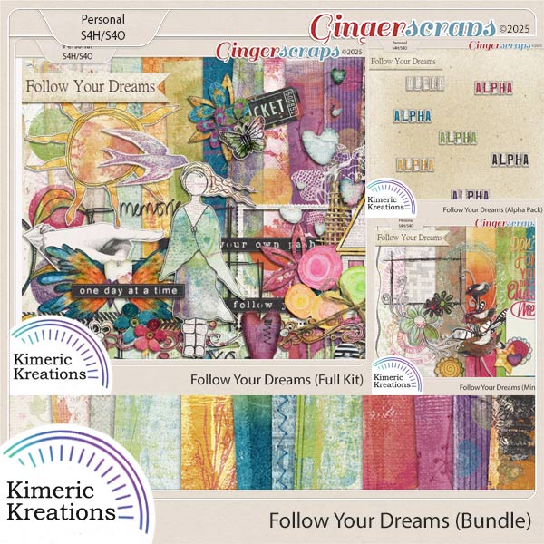 Follow Your Dreams Bundle by Kimeric Kreations