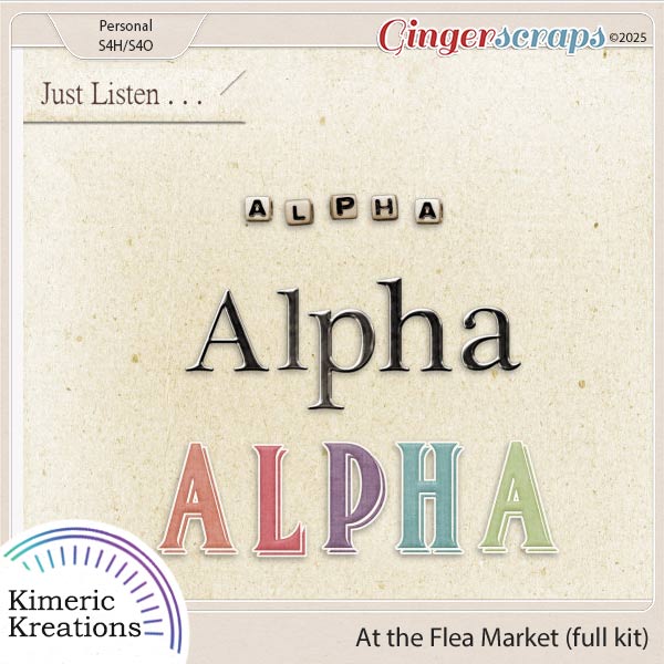 Just Listen Alpha by Kimeric Kreations