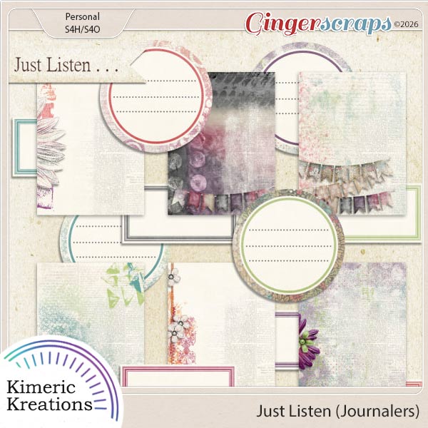 Just Listen Journalers by Kimeric Kreations