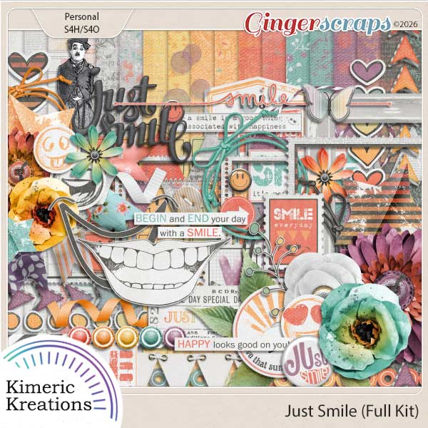 Just Smile Full Kit by Kimeric Kreations