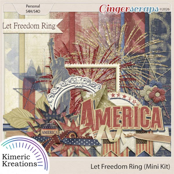 Let Freedom Ring by Kimeric Kreations